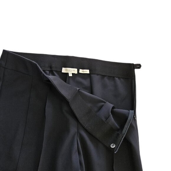 Lafayette 148 Gramercy Pant Acclaimed Stretch Blue Ink / Navy 12 - Picture 5 of 13